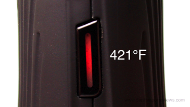 Boundless CFC Lite Herbal Vaporizer Red Heat Setting